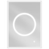 Mexen Koga apšviestas vonios veidrodis 50 x 70 cm, LED 6000K, antifog - 9821-050-070-611-00