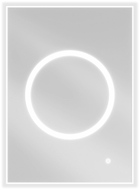 Mexen Koga apšviestas vonios veidrodis 50 x 70 cm, LED 6000K, antifog - 9821-050-070-611-00