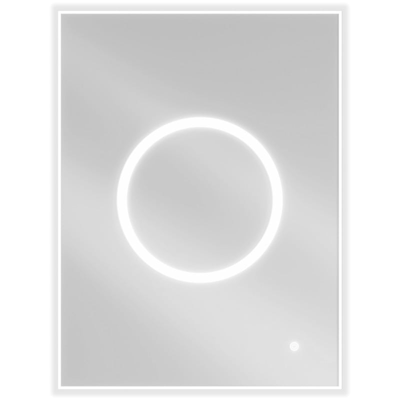 Mexen Koga apšviestas vonios veidrodis 60 x 80 cm, LED 6000K, apsauga nuo garų - 9821-060-080-611-00