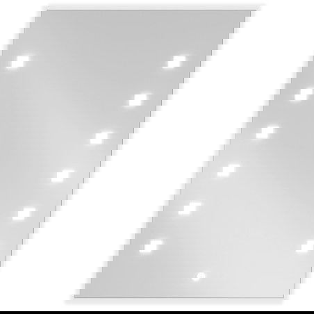 Mexen Ner vonios veidrodis su apšvietimu 50 x 70 cm, LED 6000K, anti-rūkas - 9809-050-070-611-00