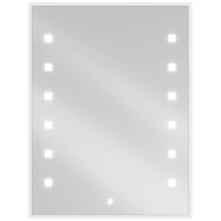Mexen Ner apšviestas vonios veidrodis 60 x 80 cm, LED 6000K, nuo rasojimo - 9809-060-080-611-00