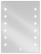 Mexen Ner apšviestas vonios veidrodis 60 x 80 cm, LED 6000K, nuo rasojimo - 9809-060-080-611-00