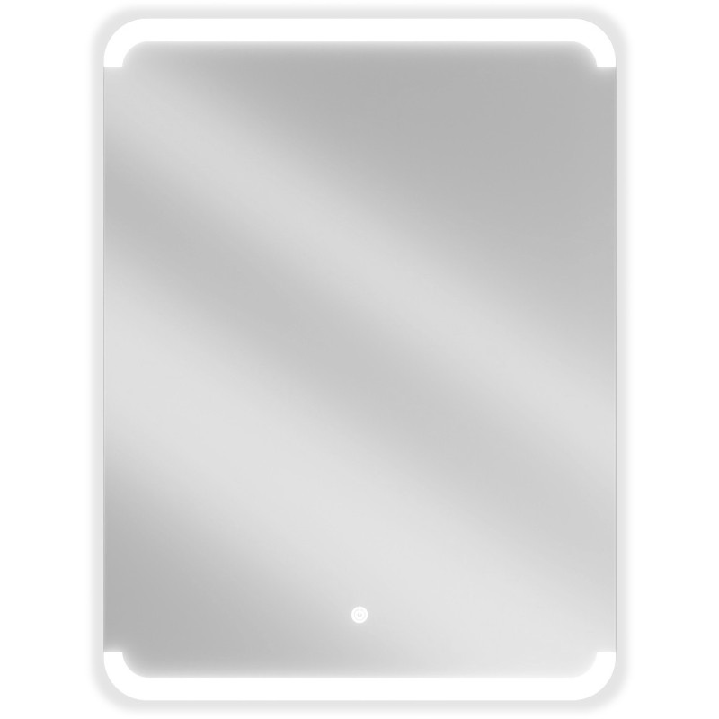 Mexen Nida apšviestas vonios veidrodis 60 x 80 cm, LED 6000K, priešrūkinis - 9806-060-080-611-00