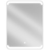 Mexen Nida apšviestas vonios veidrodis 60 x 80 cm, LED 6000K, priešrūkinis - 9806-060-080-611-00