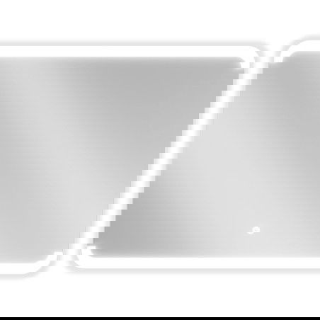 Mexen Nida apšviestas vonios veidrodis 80 x 60 cm, LED 6000K, apsauga nuo garų - 9806-080-060-611-00