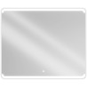Mexen Nida Vonios veidrodis su apšvietimu 120 x 100 cm, LED 6000K, apsauga nuo garų - 9806-120-100-611-00