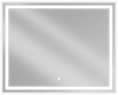 Mexen Miko apšviestas vonios veidrodis 100 x 80 cm, LED 6000K, antipara - 9819-100-080-611-00