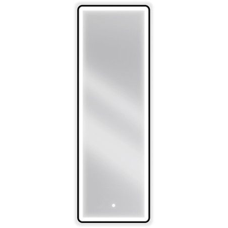 Mexen Coro vonios kambario veidrodis su apšvietimu 50 x 150 cm, LED 6000K, anti-garinimas, juodas rėmelis