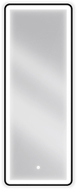 Mexen Coro veidrodžio apšvietimas 45 x 120 cm, LED 6000K, antifog, juodas rėmas - 9817-045-120-611-70