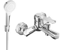 Mexen Sabre R05 vonios maišytuvas su dušo komplektu, chromuotas - 7213R05-00