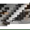 Mexen Hades vonios Radiatorius 1200 x 400 mm, 472 W, juodas - W104-1200-400-00-70