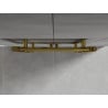 Mexen Hades vonios kambario radiatorius 1200 x 500 mm, 450 W, auksinis - W104-1200-500-00-50