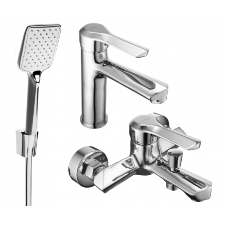 Mexen Sabre R62 vonios komplektas, chromas - 72103R62-00