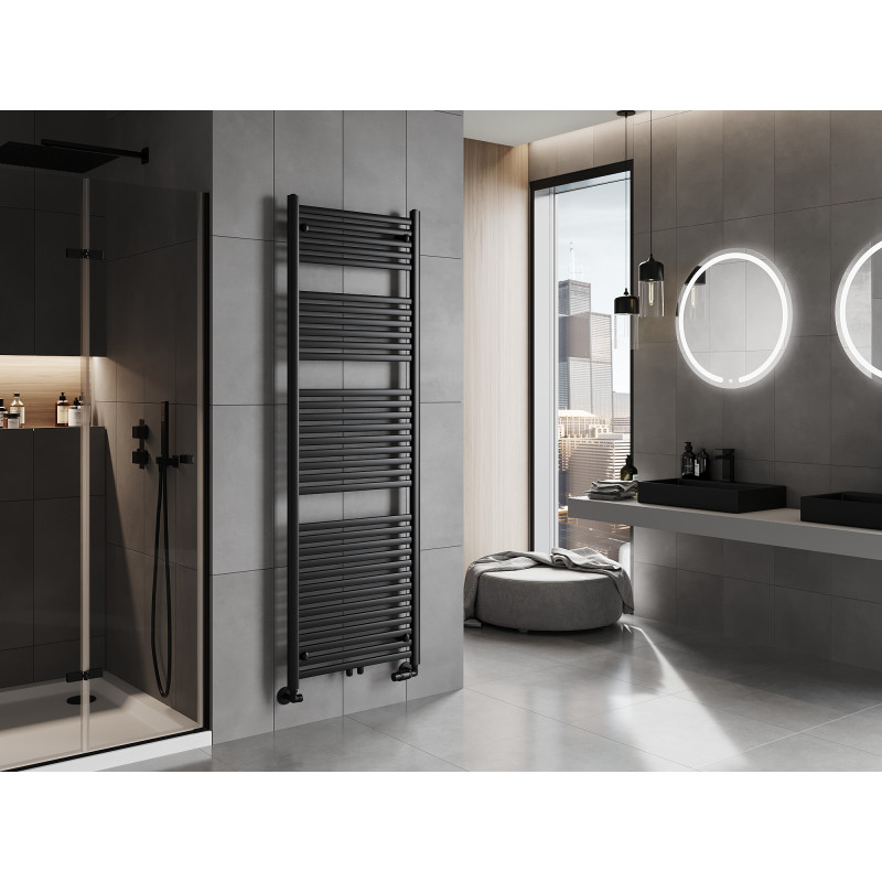 Mexen Hades vonios radiatorius 1800 x 600 mm, 1000 W, juodas - W104-1800-600-00-70