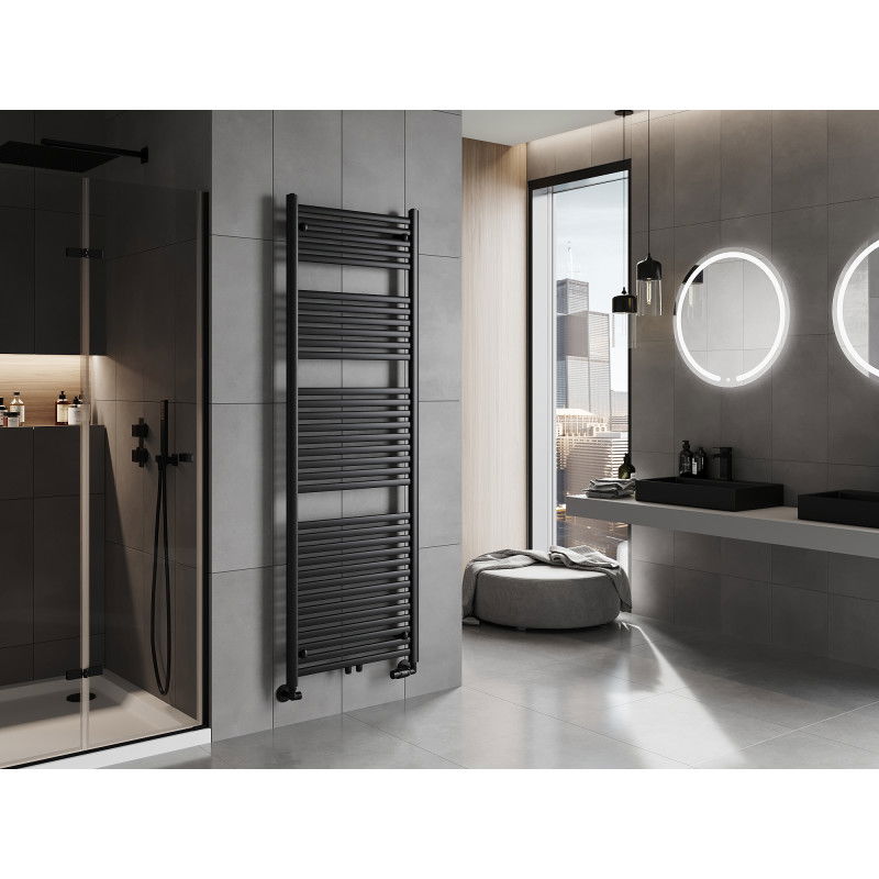 Mexen Hades vonios šildytuvas 1800 x 600 mm, 1000 W, juodas - W104-1800-600-00-70