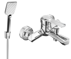 Mexen Sabre R62 vonios maišytuvas su dušo rinkiniu, chromas - 7213R62-00