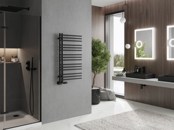 Mexen Neptun dekoratyvinis vonios radiatorius 900 x 500 mm, 369 W, juodas - W101-0900-500-00-70