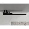 Mexen Neptūnas vonios kambario radiatorius 1200 x 500 mm, 456 W, juodas - W101-1200-500-00-70
