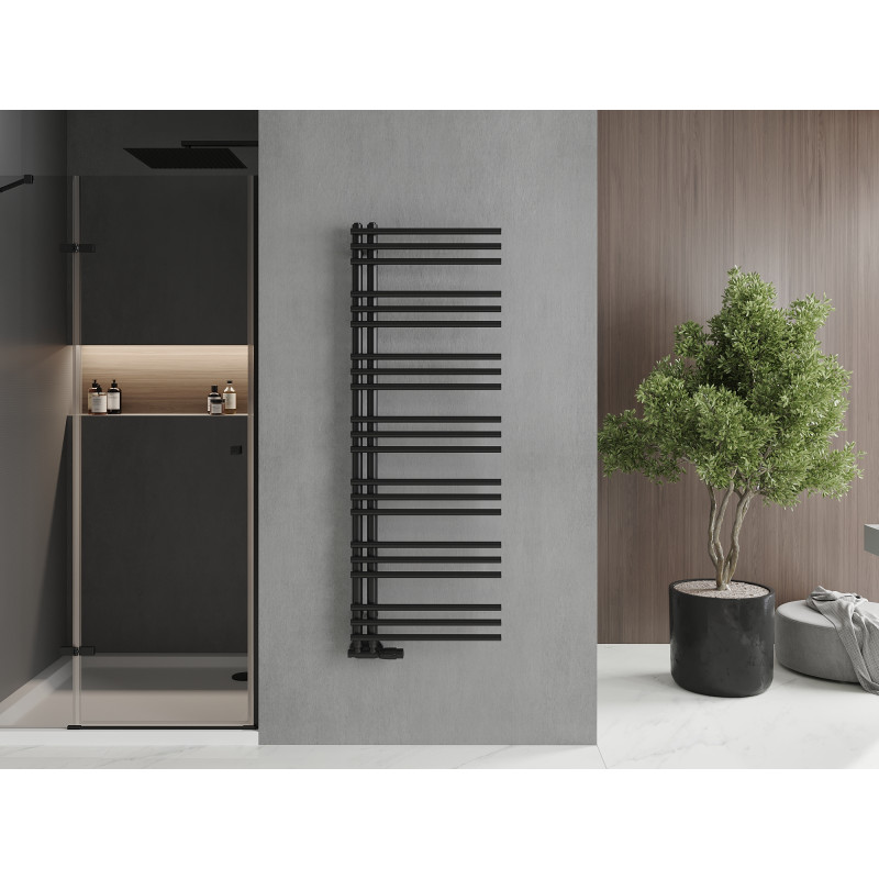 Mexen Neptun dekoratyvinis vonios radiatorius 1400 x 500 mm, 532 W, juodas - W101-1400-500-00-70