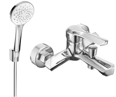 Mexen Sabre R74 vonios maišytuvas su dušo rinkiniu, chromas - 7213R74-00