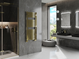 Mexen Helios vonios radiatorius 1200 x 500 mm, 448 W, auksinis - W103-1200-500-00-50