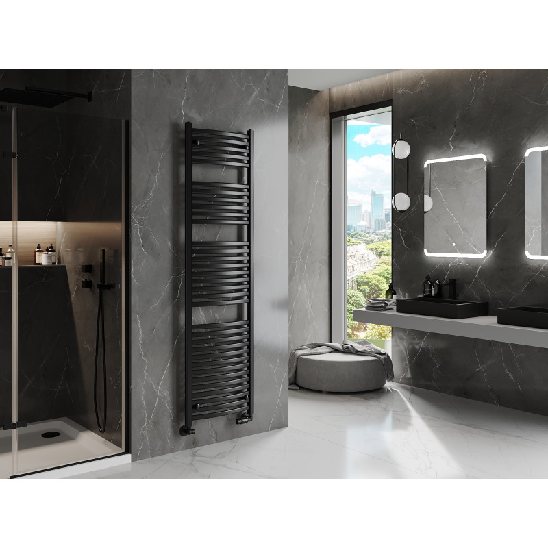 Mexen Helios vonios radiatorius 1800 x 500 mm, 844 W, juodas - W103-1800-500-00-70