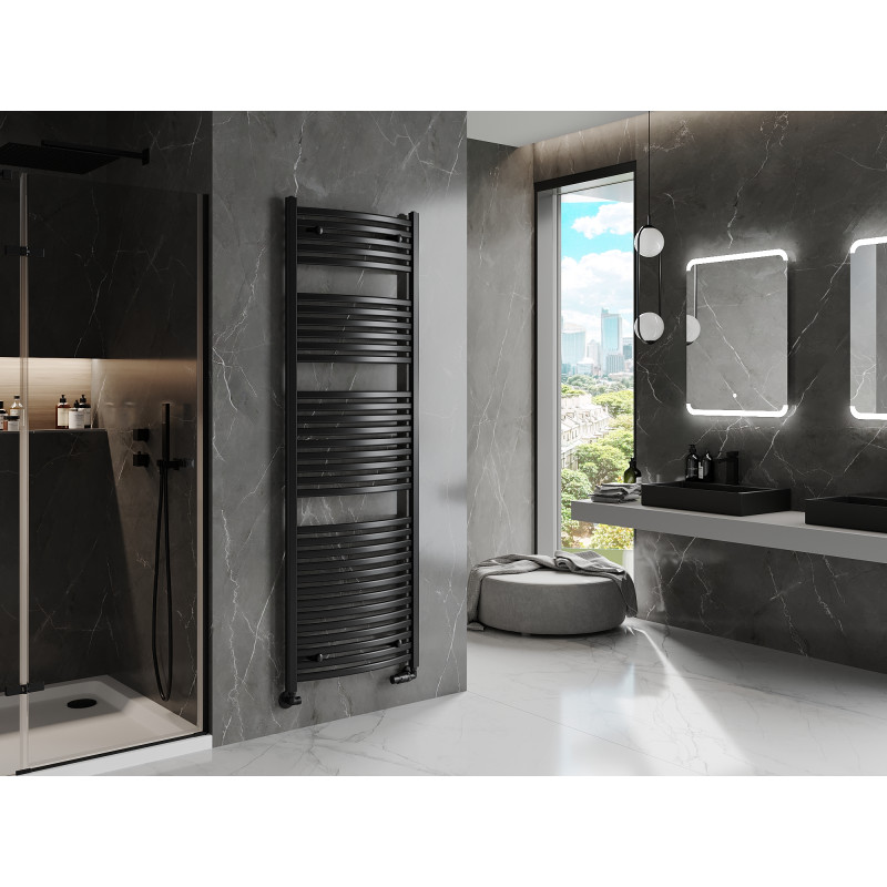 Mexen Helios vonios radiatorius 1800 x 600 mm, 990 W, juodas - W103-1800-600-00-70