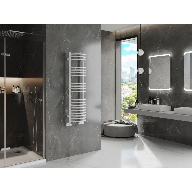 Mexen Eros vonios kambario radiatoriui 1200 x 318 mm, 421 W, baltas - W112-1200-318-00-20