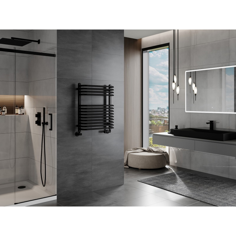 Mexen Apollo vonios kambario radiatorius 660 x 550 mm, 386 W, juodas - W117-0660-550-00-70