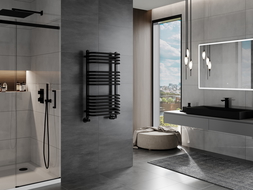 Mexen Apollo vonios šildytuvas 860 x 450 mm, 424 W, juoda - W117-0860-450-00-70
