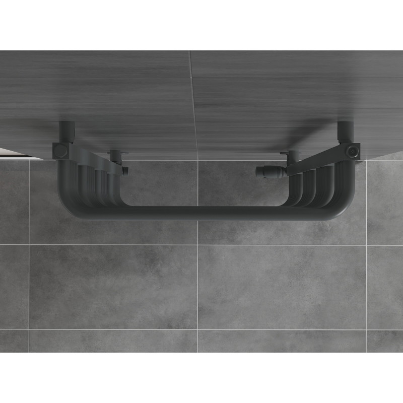 Mexen Apollo vonios radiatorių 1210 x 550 mm, 641 W, antracitas - W117-1210-550-00-66