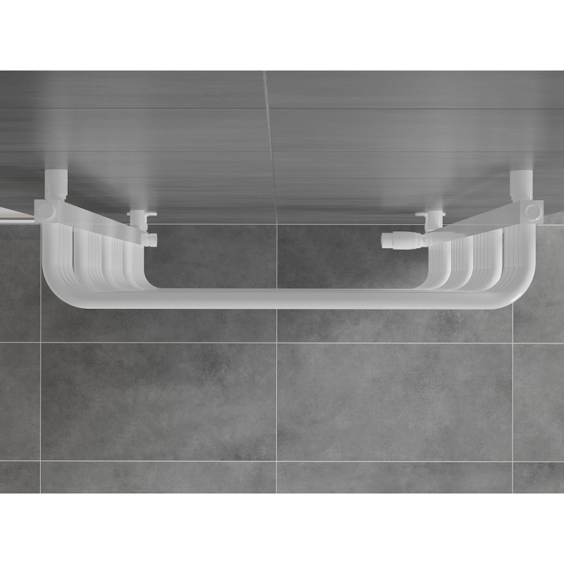 Mexen Apollo vonios radiatorius 1210 x 650 mm, 716 W, baltas - W117-1210-650-00-20