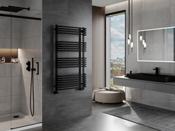 Mexen Apollo vonios kambario radiatorius 1210 x 650 mm, 713 W, juodas - W117-1210-650-00-70