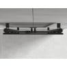 Mexen Ceres vonios radiatorius 1200 x 500 mm, 610 W, juodas - W111-1200-500-00-70