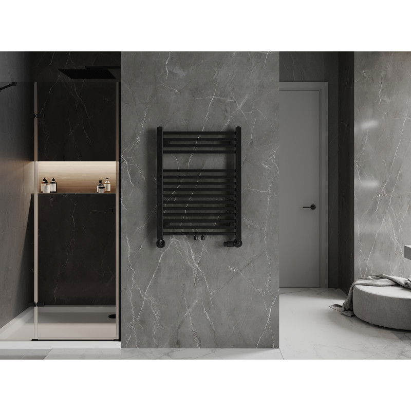 Mexen Pluton vonios kambario radiatorius 800 x 600 mm, 476 W, juodas - W106-0800-600-00-70