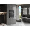 Mexen Pluton vonios rankšluosčių džiovintuvas 800 x 600 mm, 476 W, juodas - W106-0800-600-00-70