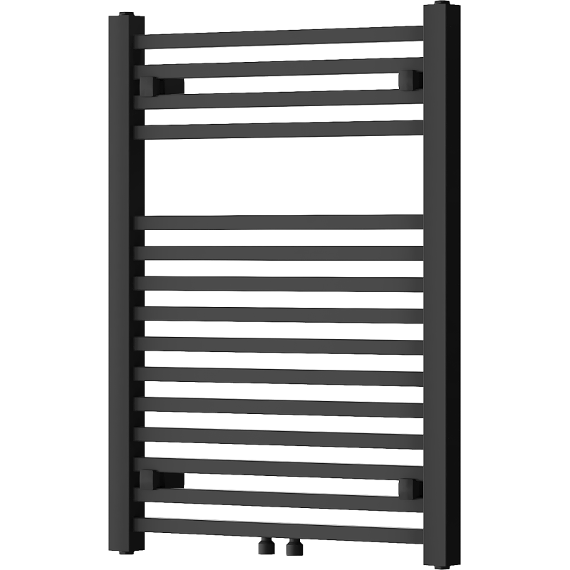 Mexen Pluton vonios rankšluosčių džiovintuvas 800 x 600 mm, 476 W, juodas - W106-0800-600-00-70