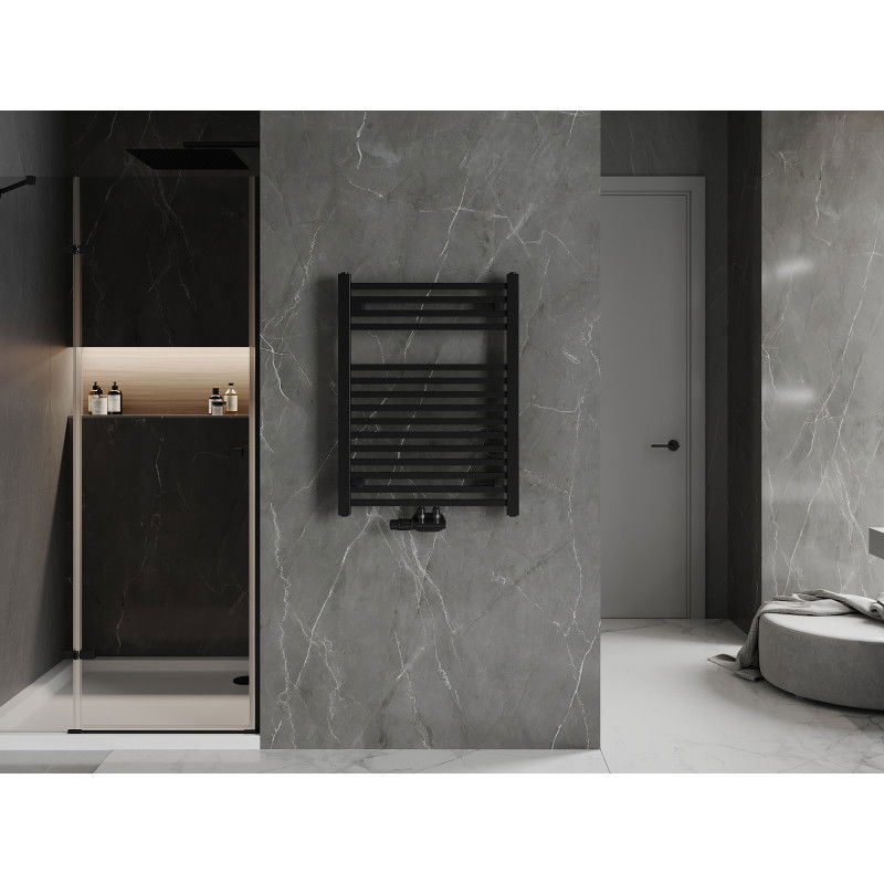 Mexen Pluton vonios kambario radiatorius 800 x 600 mm, 476 W, juodas - W106-0800-600-00-70