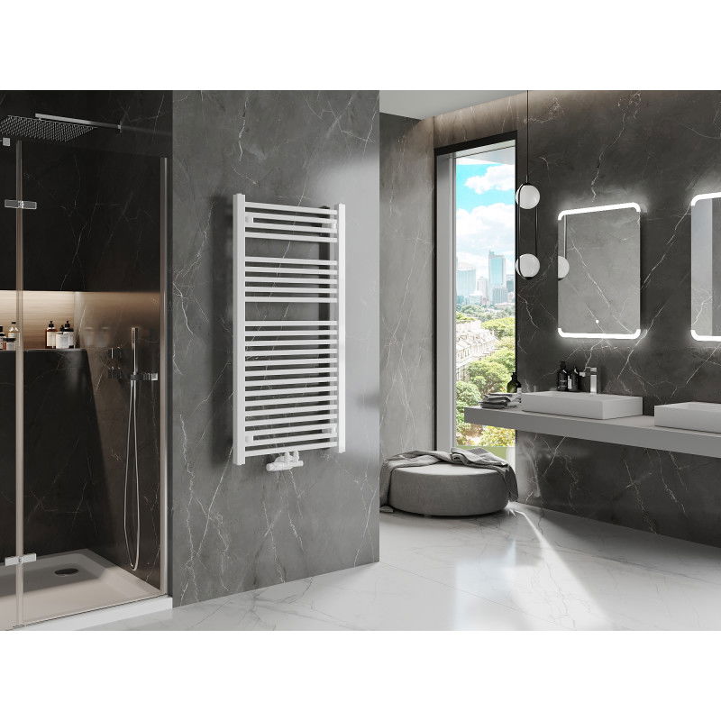 Mexen Pluton vonios kambario radiatorius 1200 x 600 mm, 726 W, baltas - W106-1200-600-00-20