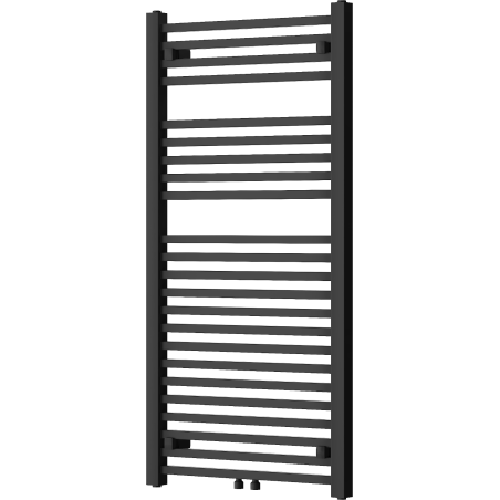 Mexen Pluton rankšluosčių džiovintuvas 1200 x 600 mm, 726 W, juodas - W106-1200-600-00-70
