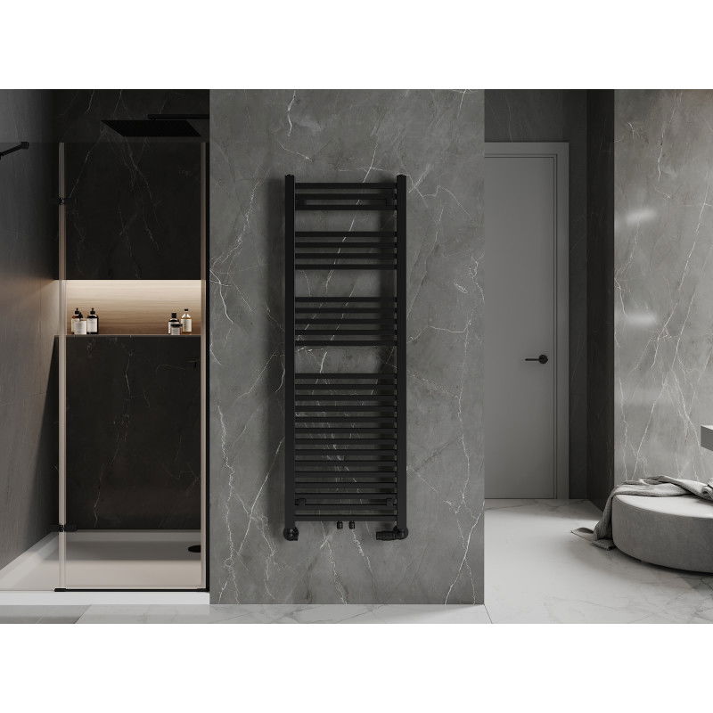 Mexen Pluton vonios kambario radiatorius 1450 x 500 mm, 721 W, juodas - W106-1450-500-00-70