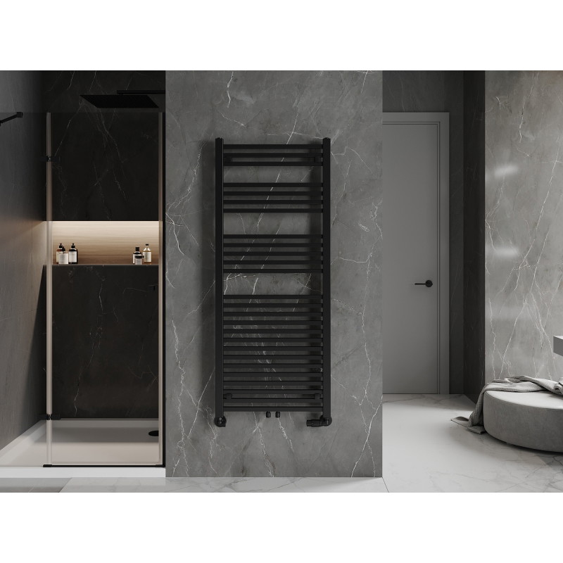 Mexen Pluton vonios kambario radiatorius 1450 x 600 mm, 835 W, juodas - W106-1450-600-00-70