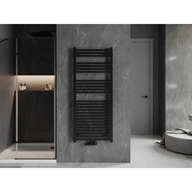 Mexen Pluton vonios kambario radiatorius 1450 x 600 mm, 835 W, juodas - W106-1450-600-00-70