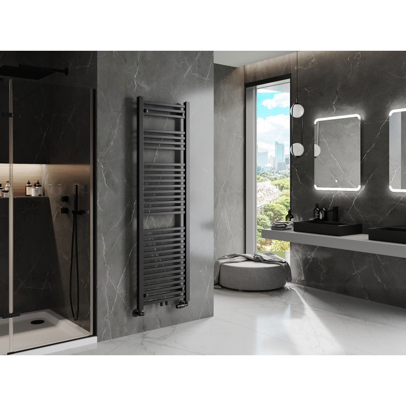 Mexen Pluton vonios radiatorių 1700 x 500 mm, 855 W, juodas - W106-1700-500-00-70