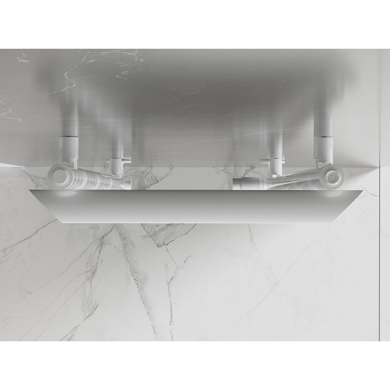 Mexen Akan vonios radiatorių 1080 x 500 mm, 784 W, baltas - W121-1080-500-00-20