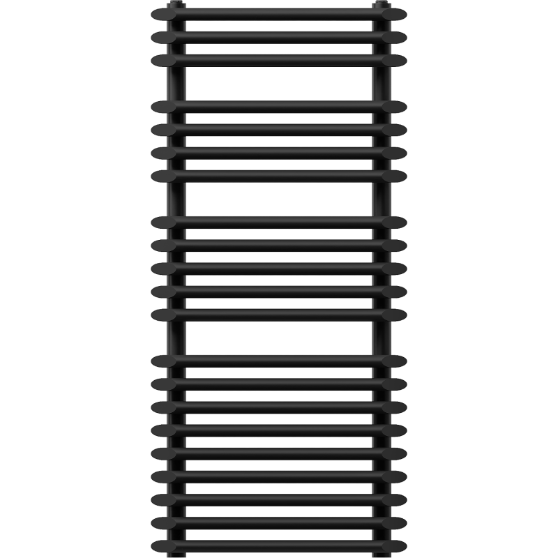 Mexen Akan vonios radiatorių 1080 x 500 mm, 784 W, juodas - W121-1080-500-00-70