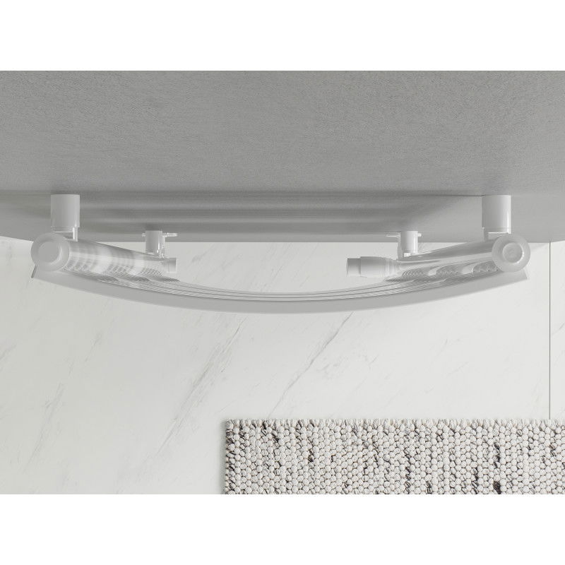 Mexen Bachus vonios kambario radiatorius 1200 x 500 mm, 619 W, baltas - W109-1200-500-00-20