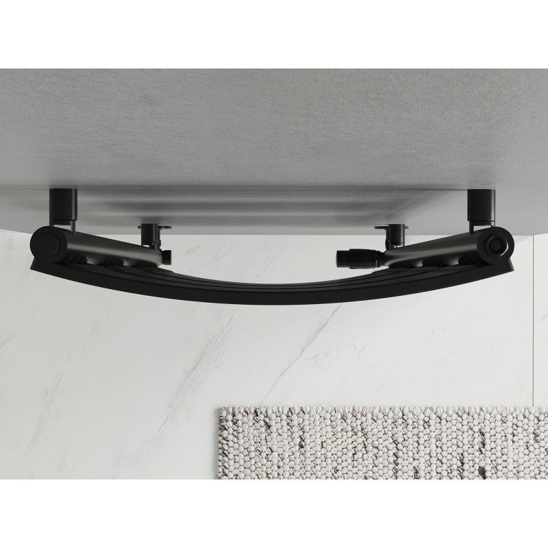 Mexen Bachus vonios radiatorių 1200 x 500 mm, 619 W, juodas - W109-1200-500-00-70