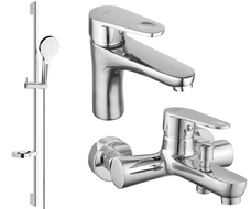 Mexen Kama DS05 vonios komplektas, chromas - 72503DS05-00