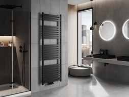 Mexen Uran vonios radiatorių 1800 x 600 mm, 934 W, juodas - W105-1800-600-00-70